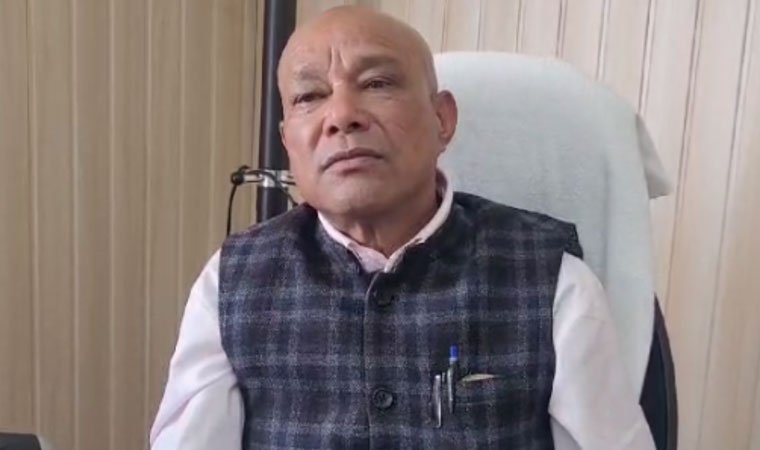 BJP leader Sanbor Shullai